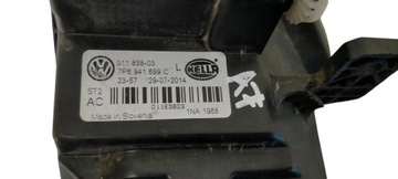 7P6 VW TOUAREG II 2 2015- SVĚTLO MLHOVKA LEVÝ