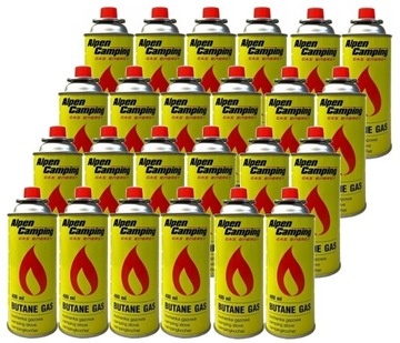 NABÓJ KARTUSZ GAZ do KUCHENKI PALNIKA 400ml x24