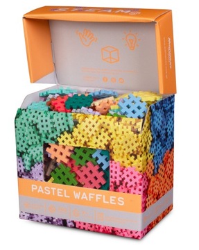Marioinex PASTELOWE Klocki Mini Waffle Wafle 300