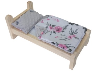 ŁÓŻKO DLA LALKI. ŁÓŻECZKO Z POŚCIELĄ DLA LALEK