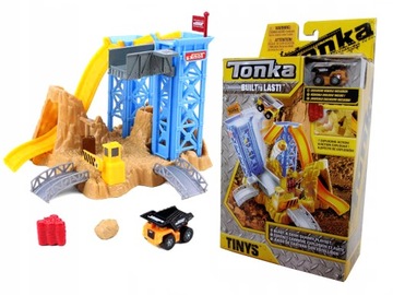 ZESTAW TONKA TINYS KAMIENIOŁOM AUTO WYWROTKA zabawka DLA DZIECKA