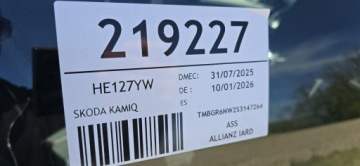 Skoda Kamiq Crossover Facelifting 1.0 TSI 115KM 2025 Škoda Kamiq Skoda Kamiq Automat 2025 8.000km !, zdjęcie 23