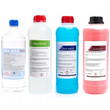 Čistící Sada 3X Sonický Koncentrát 1 L Isopropylalkohol 99,9% 1 L