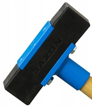 Короткий резиновый молоток для тротуарной плитки Jazon MGK