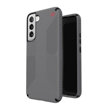 Speck - Etui Samsung Galaxy S22+ z powłoką MICROBAN (Graphite Grey/Black)