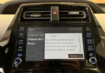 Toyota Prius IV Hatchback Plug-in 1.8 Hybrid Plug-in 122KM 2020 Toyota Prius Pluh-in ASO Bezwypadkowy R CARS Warszawa 1.8 Hybryda 122KM, zdjęcie 18