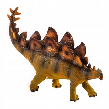 STEGOZAUR DUŻA GUMOWA FIGURKA DINOZAUR