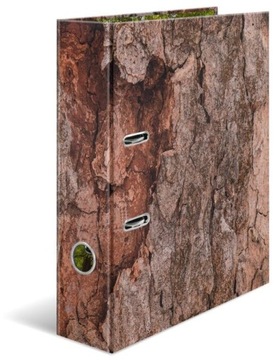 Biurowy Kartonowy Organizer na DOKUMENTY SEGREGATOR Drewno 7 cm, Herma A4