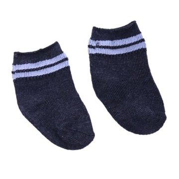 8xPara Skarpetek na Ubrania Szare