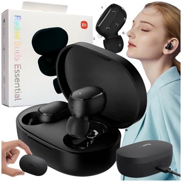 SŁUCHAWKI BEZPRZEWODOWE Douszne Xiaomi Redmi Buds Essential Bluetooth 5.2