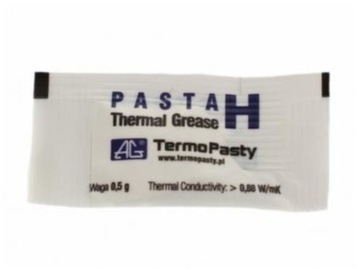 Pasta termoprzewodząca termiczna saszetka radiator