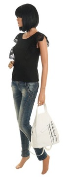 Женская сумка-рюкзак Elegant 8451 Белый