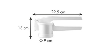 ДАВИЛКА ДЛЯ КАРТОФЕЛЯ И ТЕСТА TESCOMA