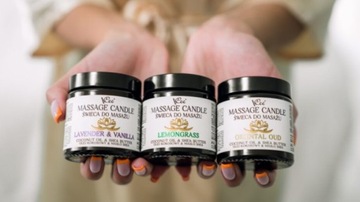 НАТУРАЛЬНАЯ УВЛАЖНЯЮЩАЯ МАССАЖНАЯ СВЕЧА ORIENTAL OUD VCEE 80G