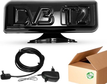 САМАЯ МОЩНАЯ ВНУТРЕННЯЯ АНТЕННА DVB-T2 ALPHA +45 дБ