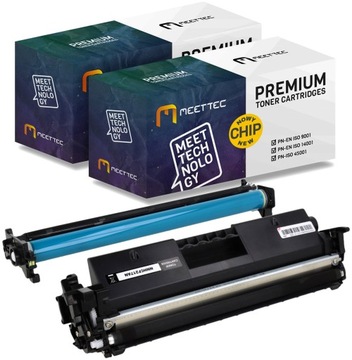 TONER + BĘBEN CF217A CF219A DO HP M102W M102A M130FN M130 M134