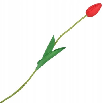 TULIPAN JAK ŻYWY 47 cm CZERWONY