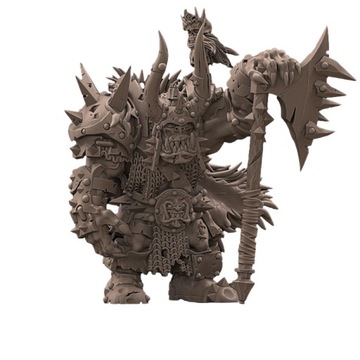 Orc Warlord v2 - Warhammer Orc Bohater