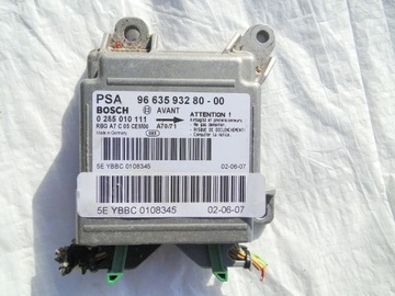 PEUGEOT 207 MODUL SENSOR AIRBAG 0285010111 9663593280