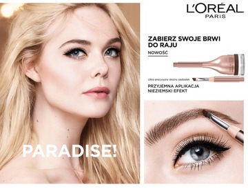 POMADA DO BRWI Z WOSKIEM PSZCZELIM TRWAŁA STYLIZACJA LOREAL PARADISE OUTLET