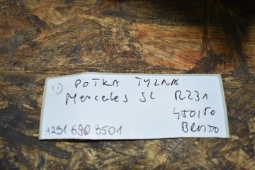 IDEALNI POLIČKA ZADNÍ MERCEDES SL R231 1