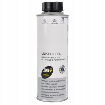 UNIK+ DIESEL PRO CZYŚCI WTRYSKI PEUGEOT CITROEN