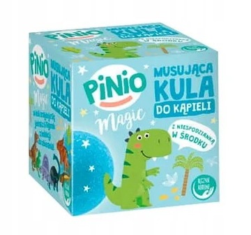 Pinio Magic Musująca kula do kąpieli niebieska 140g