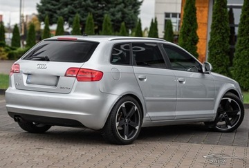 Audi A3 8P Hatchback 3d 2.0 TDI CR 140KM 2010 Audi A3 Sportback Lift 2.0TDI 140KM Automat Skóra Led Koła 18 Łopatki Xenon, zdjęcie 13