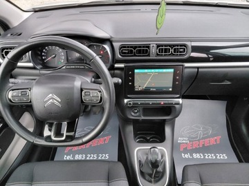 Citroen C3 III Hatchback 1.6 BlueHDi 99KM 2017 Citroen C3 Panorama Navi Klimatronik Kamera cofania 1.6 Diesel 100KM, zdjęcie 20