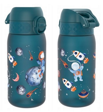 ION8 Dziecięcy bidon do szkoły przedszkola butelka na wodę BPA Free 400ml