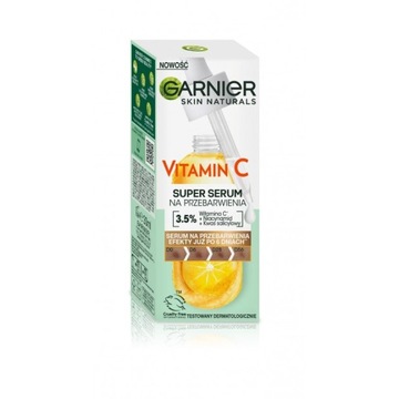 Суперсыворотка Garnier с витамином С от пигментных пятен