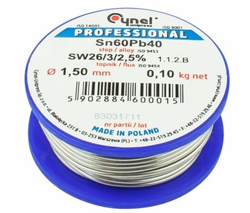CYNA LUTOWNICZA CYNEL 1,50/100g/spoiwo LC60-FSW26