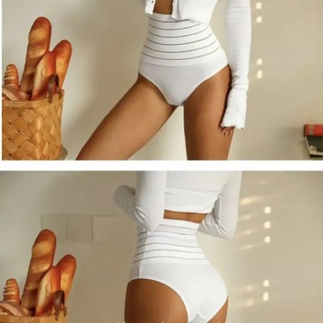 Хлопковые трусики моделируют модное послеродовое XL