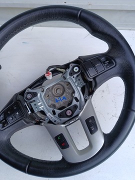 KIA SPORTAGE III 10-15 VOLANT MULTIFUNKČNÍ KŮŽE FACELIFT