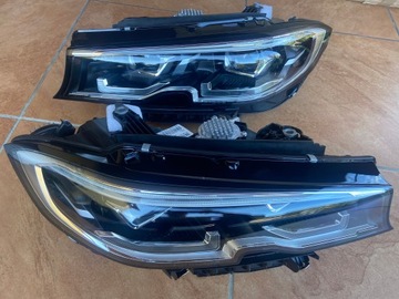 BMW G20 G21 Lampa Reflektor Adaptive LED Dynamic Kompletne Lewa + Prawa