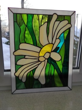 Витражное панно 