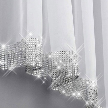 KOMPLET FIRANA BALKONOWA WOAL CYRKONIE TAŚMA