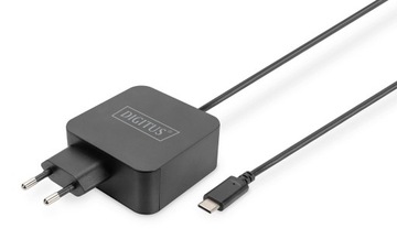 Digitus Ładowarka do laptopa zasilacz 1x USB-C PD 3.0 65W czarny 1.2m