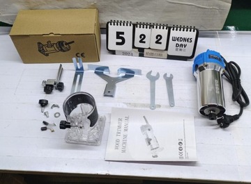 ЭЛЕКТРИЧЕСКИЙ КРОМКОТРИММЕР ДЛЯ ДЕРЕВОФРЕЗЕРНОГО СТАНКА 220В 800ВТ 30000об/мин