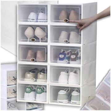 SZAFA SZAFKA MODUŁOWA na buty obuwie POJEMNIK PUDEŁKO ORGANIZER z klapą