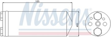 SUŠIČ KLIMATIZACE 95425 NISSENS ISUZU NISSAN
