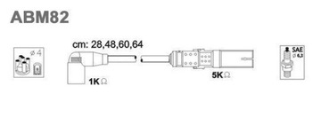 ВЫСОКОВОЛЬТНЫЕ КАБЕЛИ PROLINE LINE (КРЕМНИевый