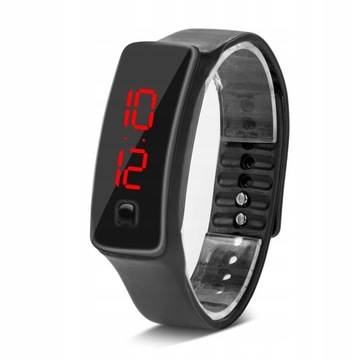 ZEGAREK UNISEX OPASKA LED DLA DZIECI CYFROWY