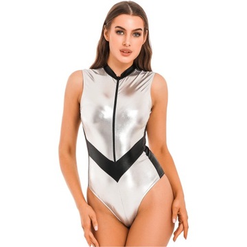 Womens Sexy Bodysuit Astronaut Costume Halloween A