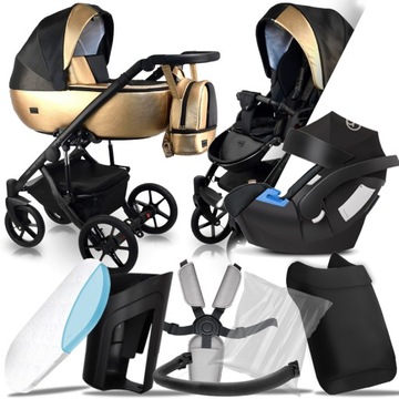 WÓZEK 3W1 BEXA AIR PRO AI16 I + FOTELIK CYBEX ATON