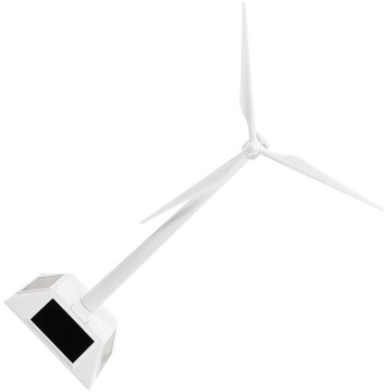 Mini wiatrak na energię słoneczną Model ogrodowy