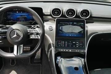 Mercedes Klasa C W206 Kombi Plug-In 2.0 300e 313KM 2023 Mercedes C300e 313 koni 2xAMG Panorama Hak Blis Webasto Ambiente LKA Hi-Fi, zdjęcie 16