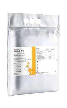 Gips protetyczny STODENT III twardy żółty 3kg