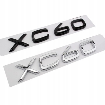 ЭМБЛЕМА XC60 Volvo - Черный