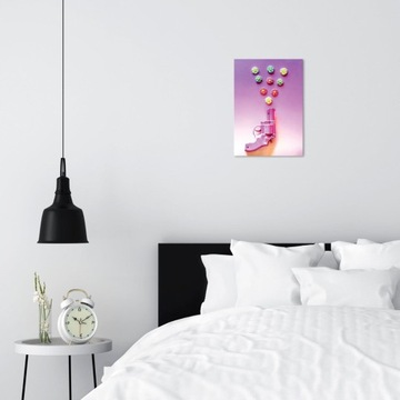 OZDOBA PLAKAT BLACHA METALOWA STYLOWY OBRAZ STRZAŁ